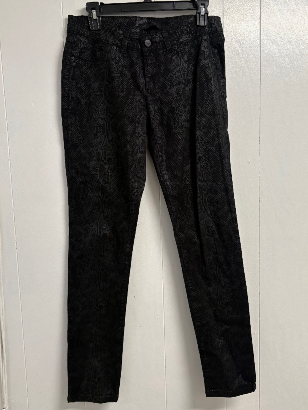 Kenneth Cole New York Black Animal Print Jeans